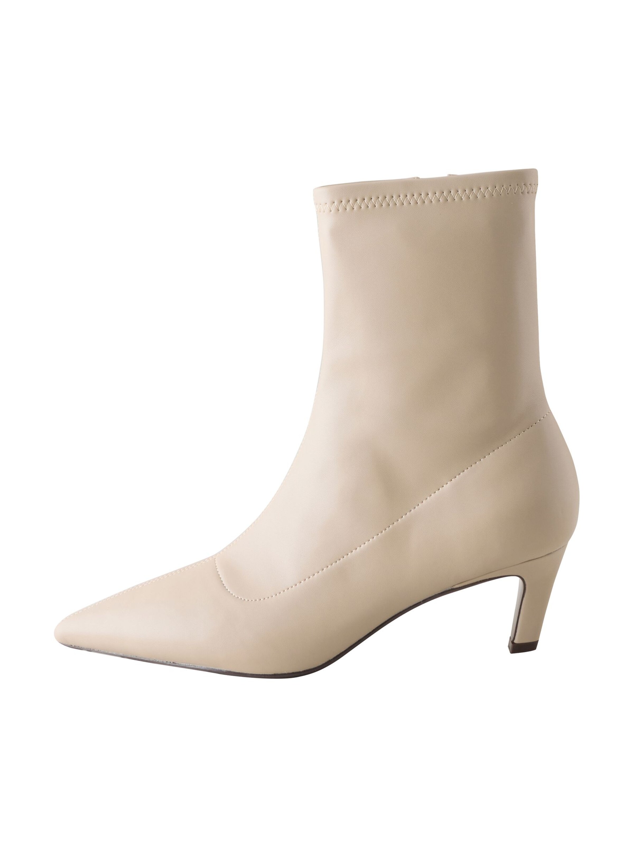 Next Stiefelette in Beige: Vorderseite
