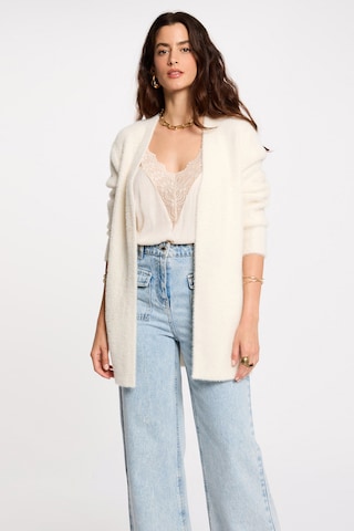 Morgan Knit Cardigan 'LOUIS' in Beige: front