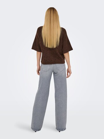 ONLY Pullover 'AZU' i brun