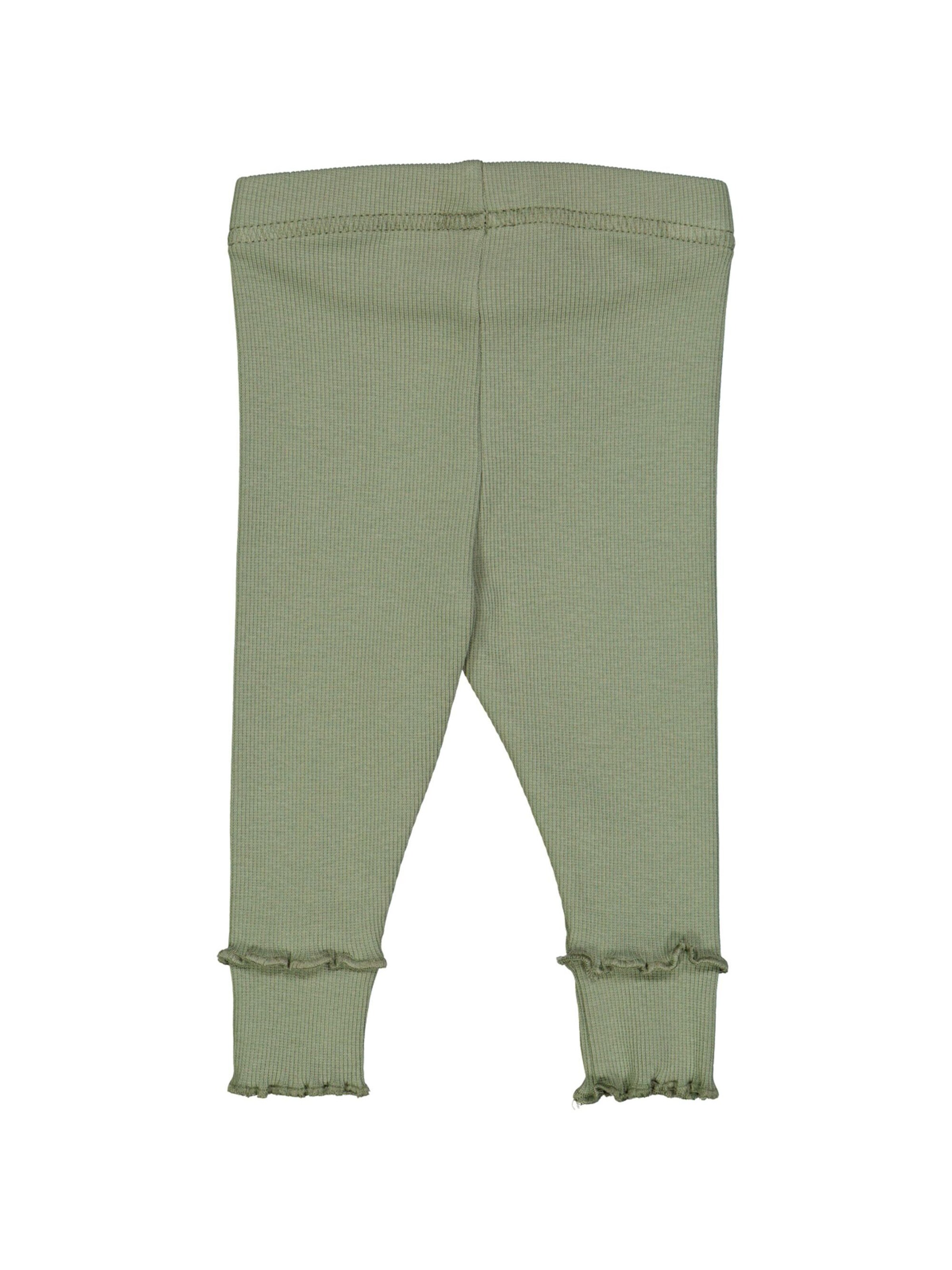 Regular Leggings Müsli by GREEN COTTON en vert