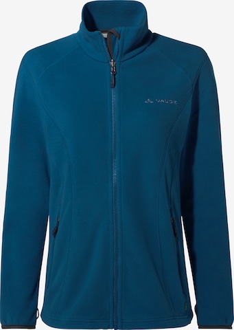 VAUDE Funktionsfleecejacke 'Rosemoor' in Blau: Vorderseite