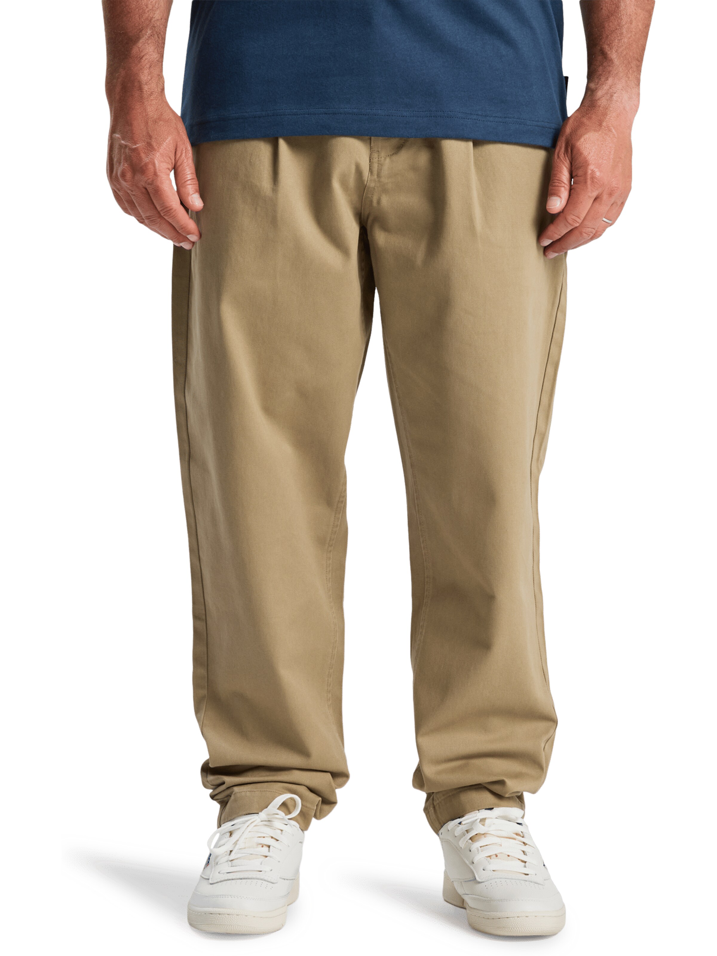 QUIKSILVER Loose fit Pants 'Diamond' in Green: front