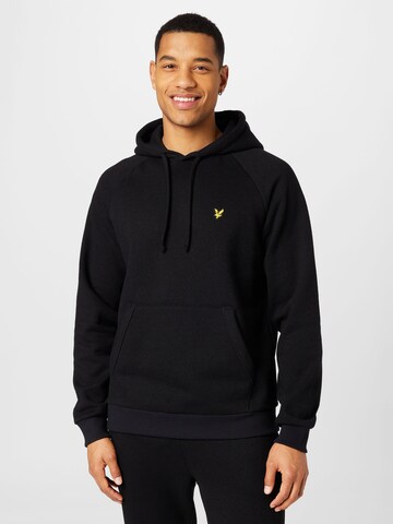 Lyle & Scott Sweatshirt in Schwarz: predná strana