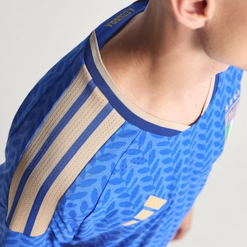 ADIDAS PERFORMANCE Tricot 'Italy 26 Home Authentic' in Blauw