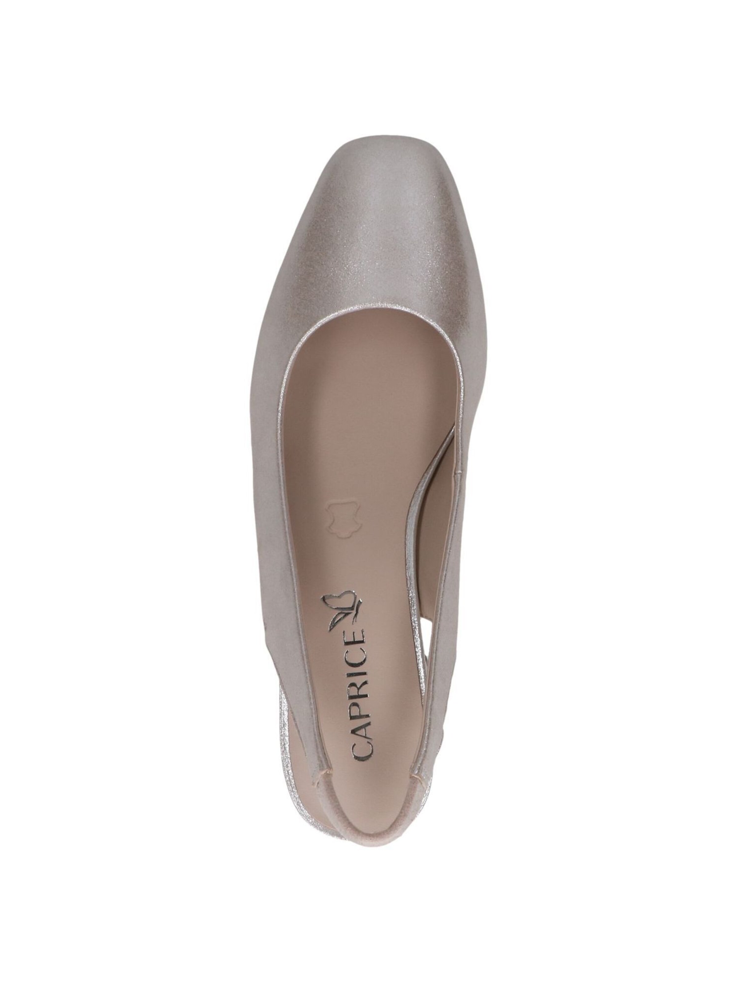 Escarpins à bride arrière CAPRICE en or