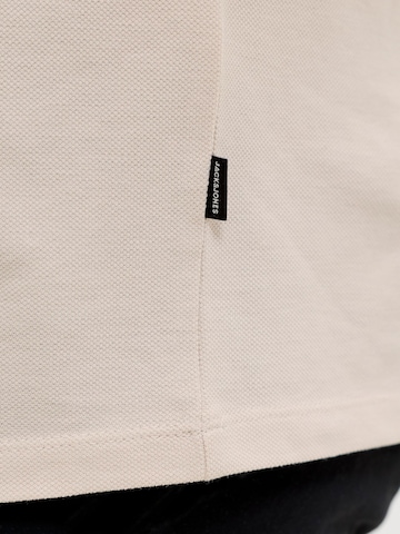 Jack & Jones Plus Poloshirt in Beige