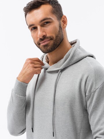 Sweat-shirt 'B1313' Ombre en gris