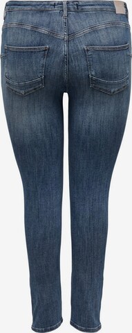 ONLY Carmakoma Skinny Jeans 'Power' in Blauw