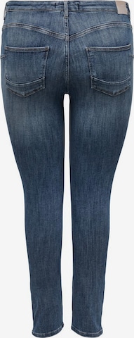 ONLY Carmakoma Skinny Jeans 'Power' in Blau