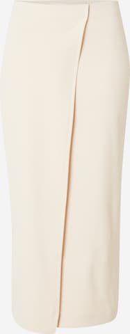 SOAKED IN LUXURY Rok 'Bea' in Beige: voorkant