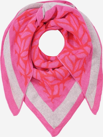 Zwillingsherz Shawl in Pink: front
