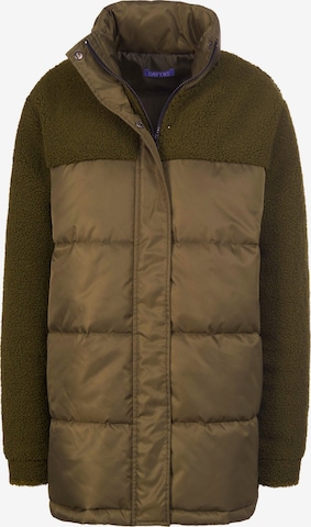 DAY.LIKE Winter Jacket in Green: front