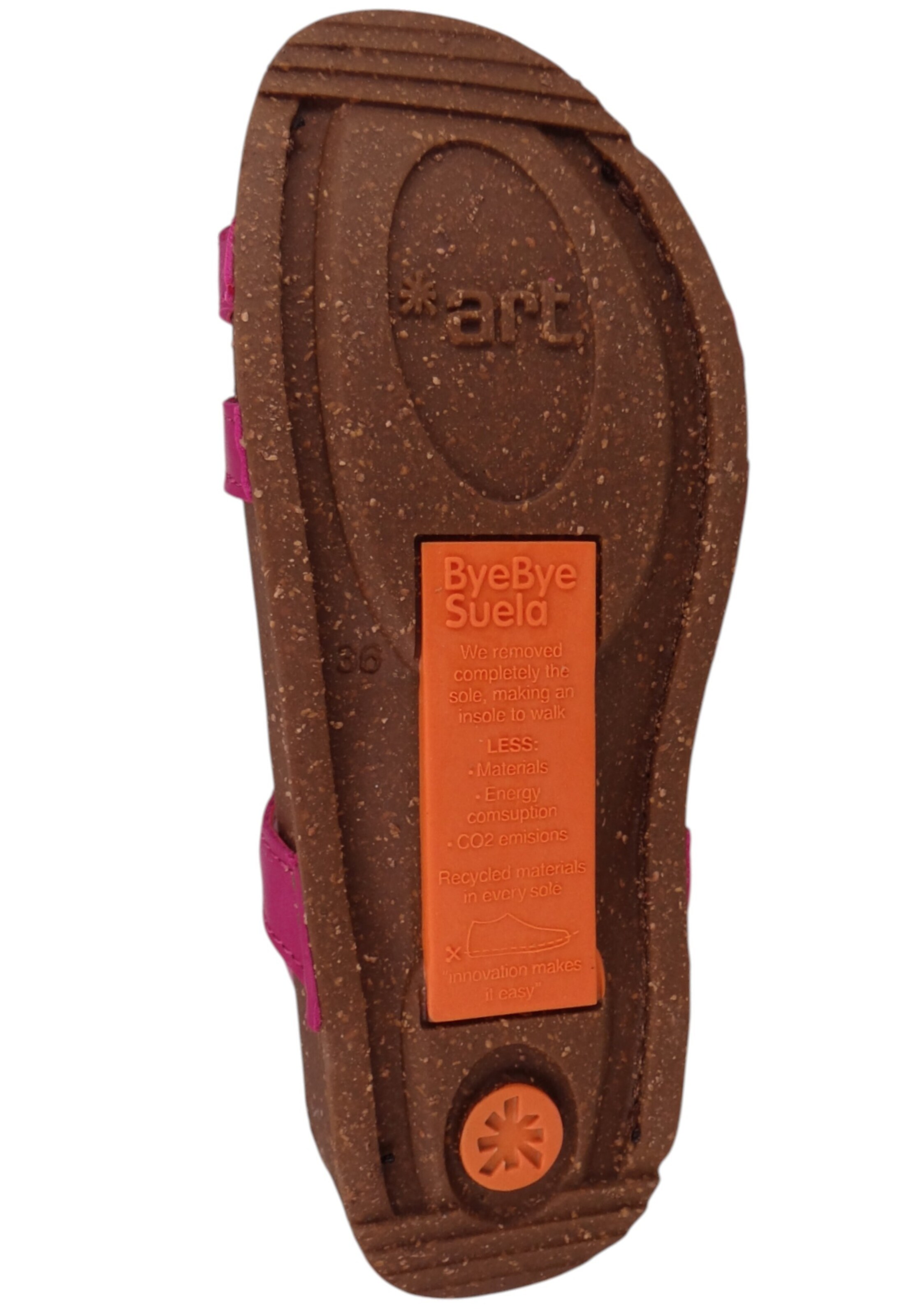 Sandales à lanières 'I Breathe' ART en violet