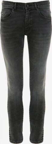 BIG STAR Skinny Jeans 'Owen' in Zwart: voorkant