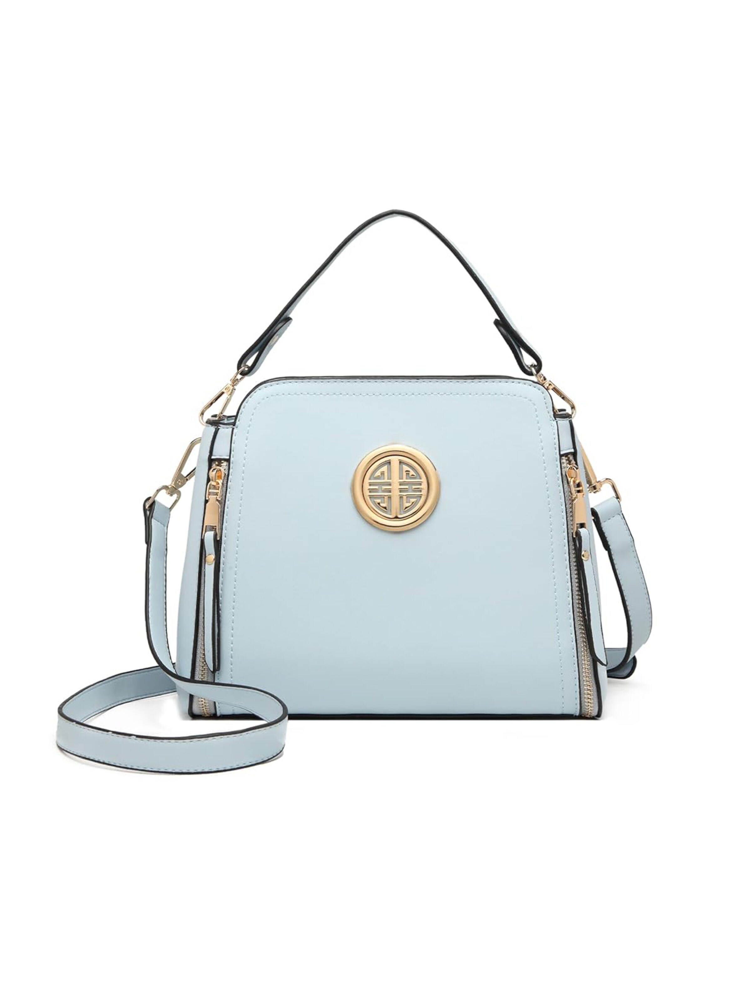 Miss Lulu Schultertasche‌‌ in Blau: Vorderseite
