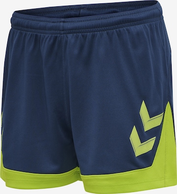 Hummel Regular Sportbroek 'Poly' in Blauw