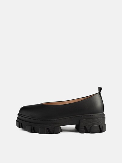 L37 HANDMADE SHOES Mokassin 'Straight Up' i 36 i sort, Produktvisning