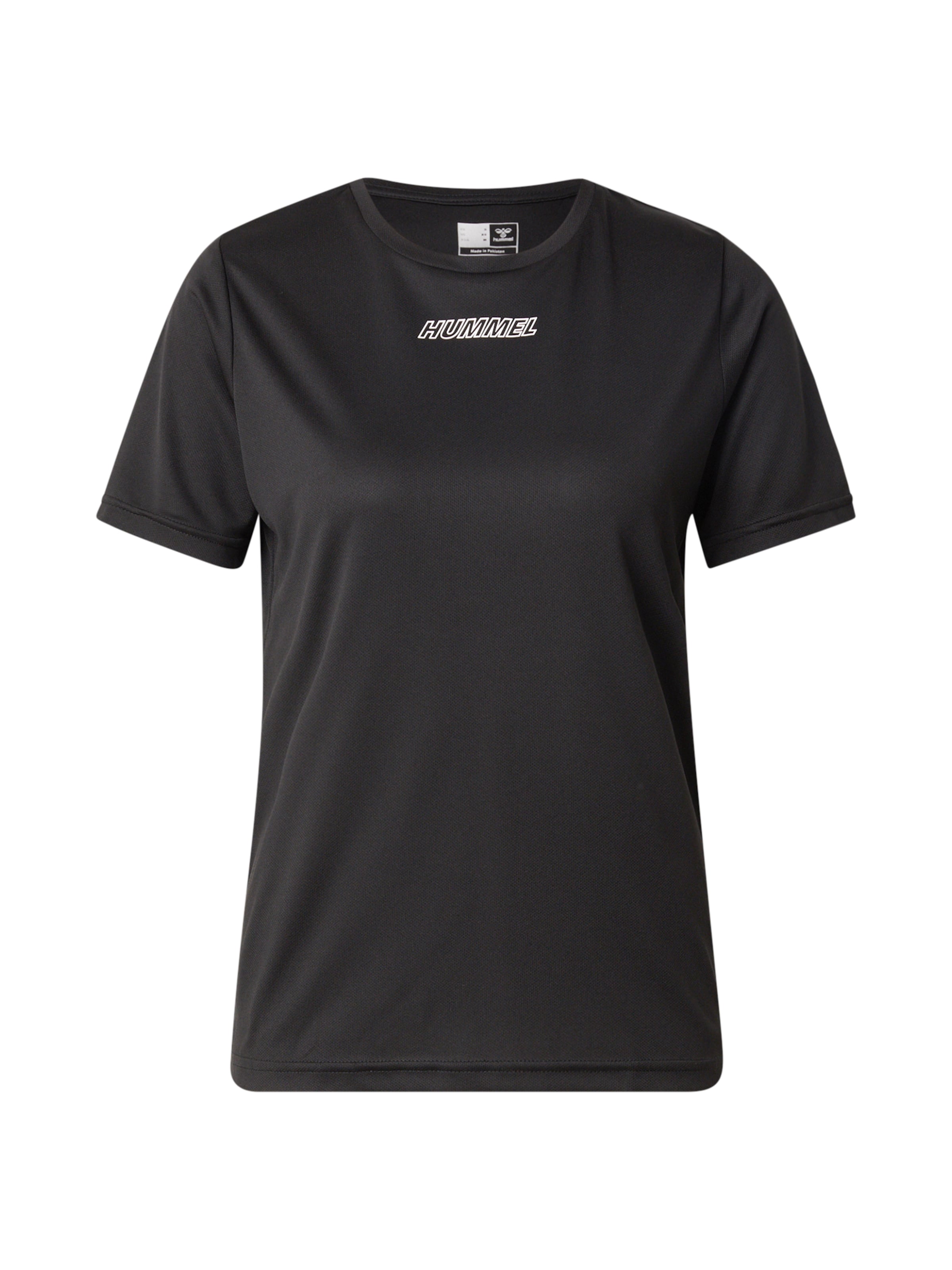 Hummel Functioneel shirt 'TE TOLA' in Zwart: voorkant