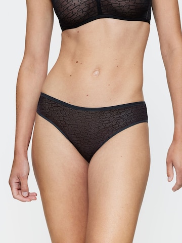 TRIUMPH Tai-Slip ' Signature Sheer ' in Schwarz: Vorderseite