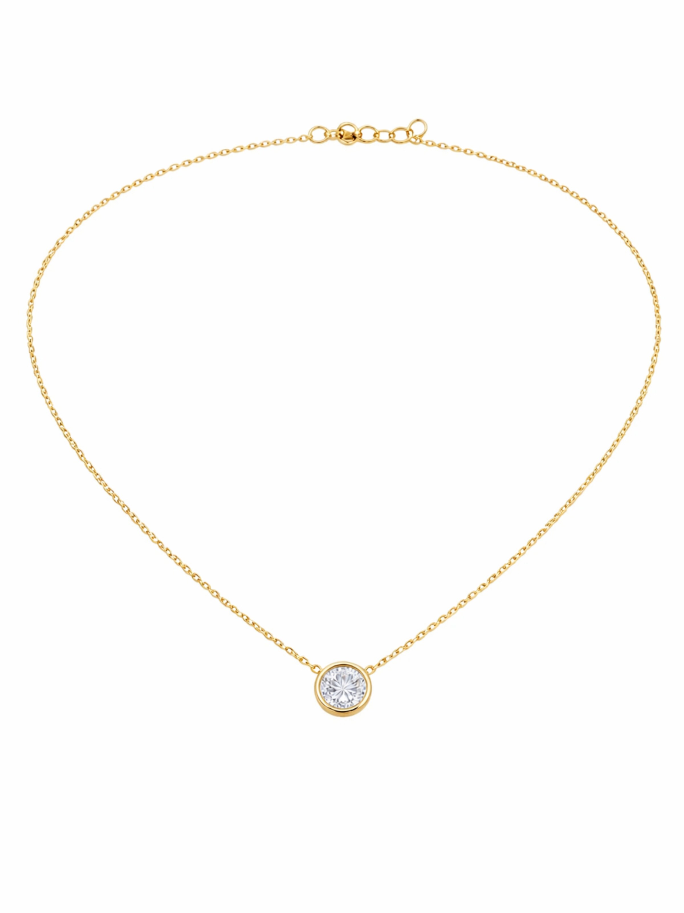 Pure Schmuck Necklace in White: front