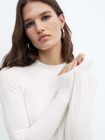 Pull-over 'FLURRY' MANGO en blanc