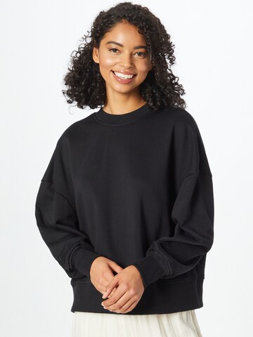 Urban Classics Sweatshirt in Zwart: voorkant