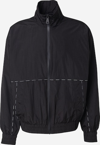 juoda Versace Jeans Couture Demisezoninė striukė: priekis