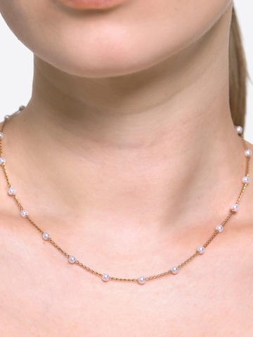 Chaîne Heideman en or : devant