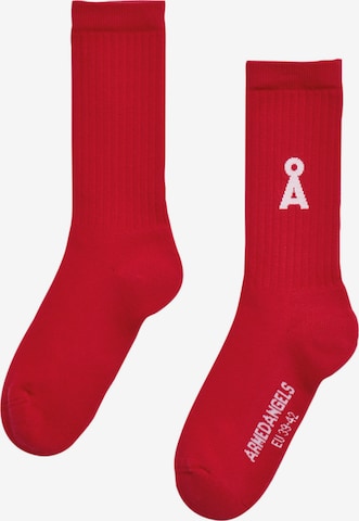 ARMEDANGELS Socken in Rot: Vorderseite