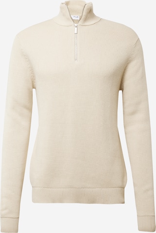 SELECTED HOMME Sweater 'DANE' in Beige: front