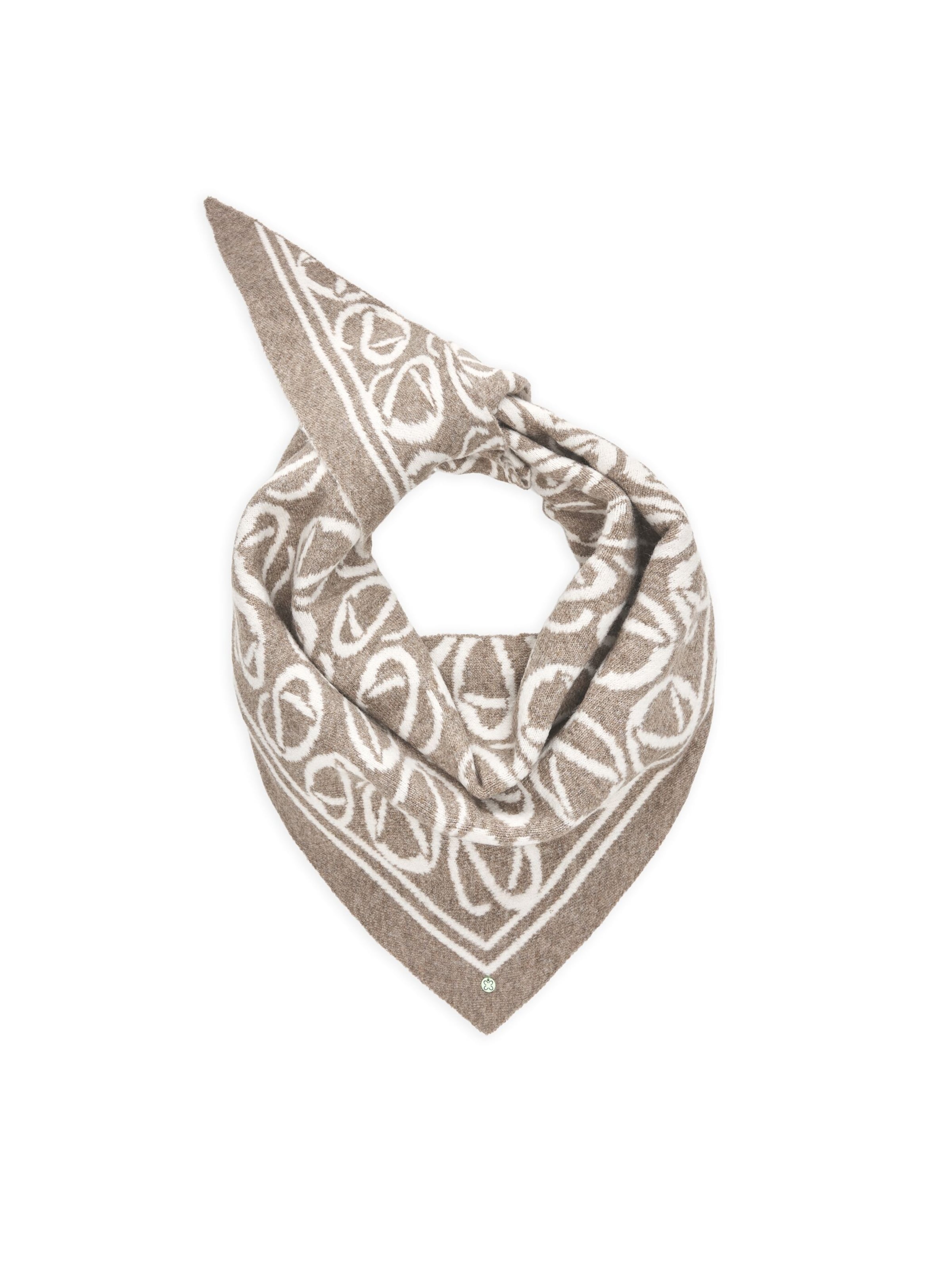 Foulard CODELLO en marron : devant