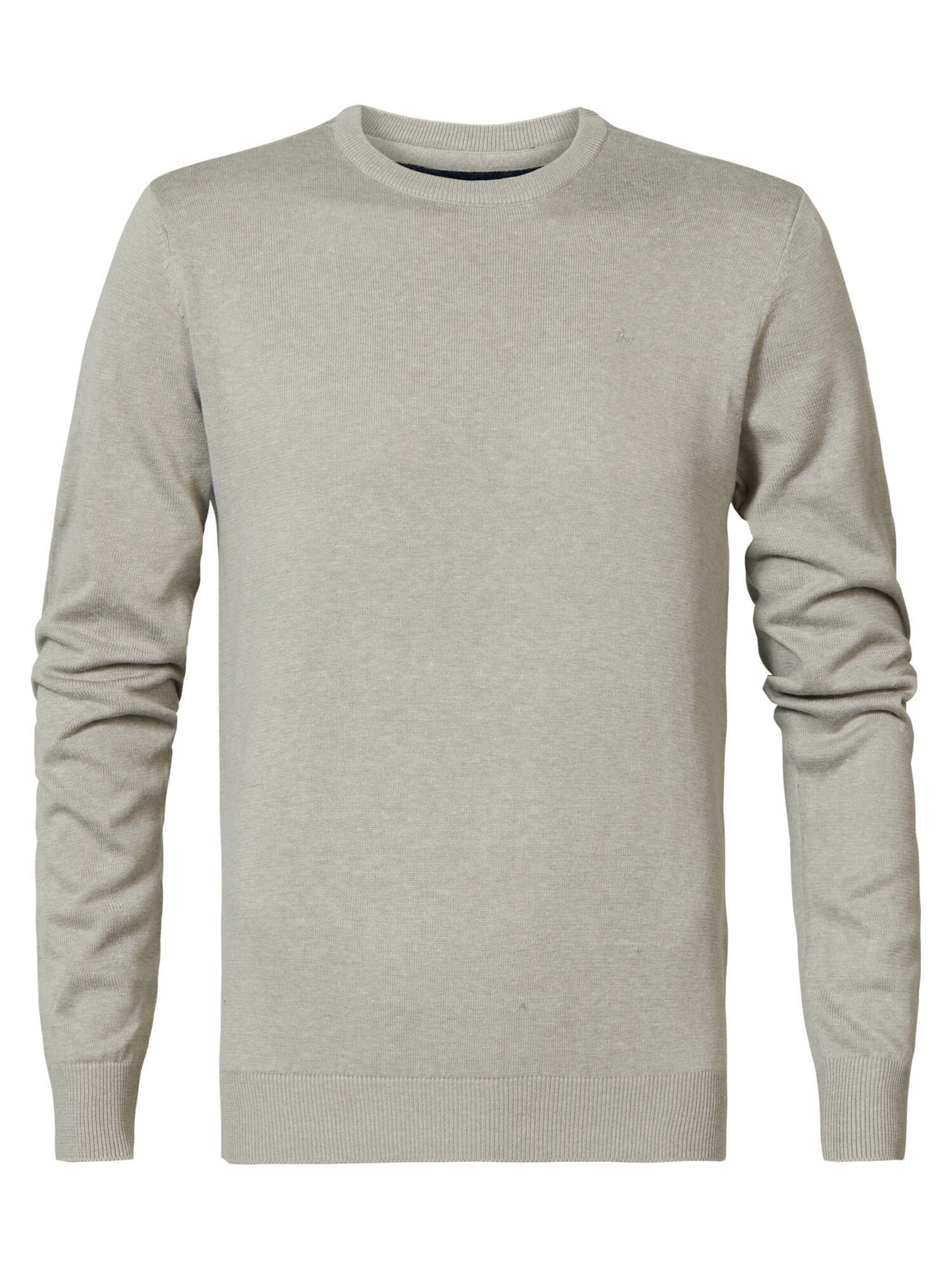 Petrol Industries Pullover in Grau: Vorderseite