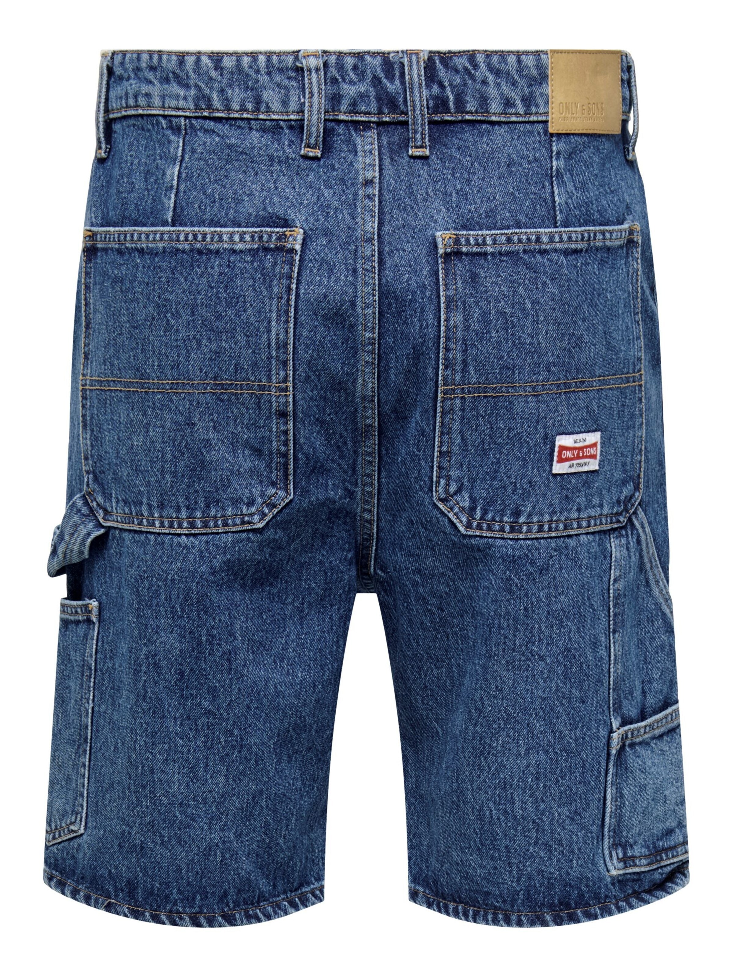 Only & Sons Loose fit Jeans '22032409' in Blue