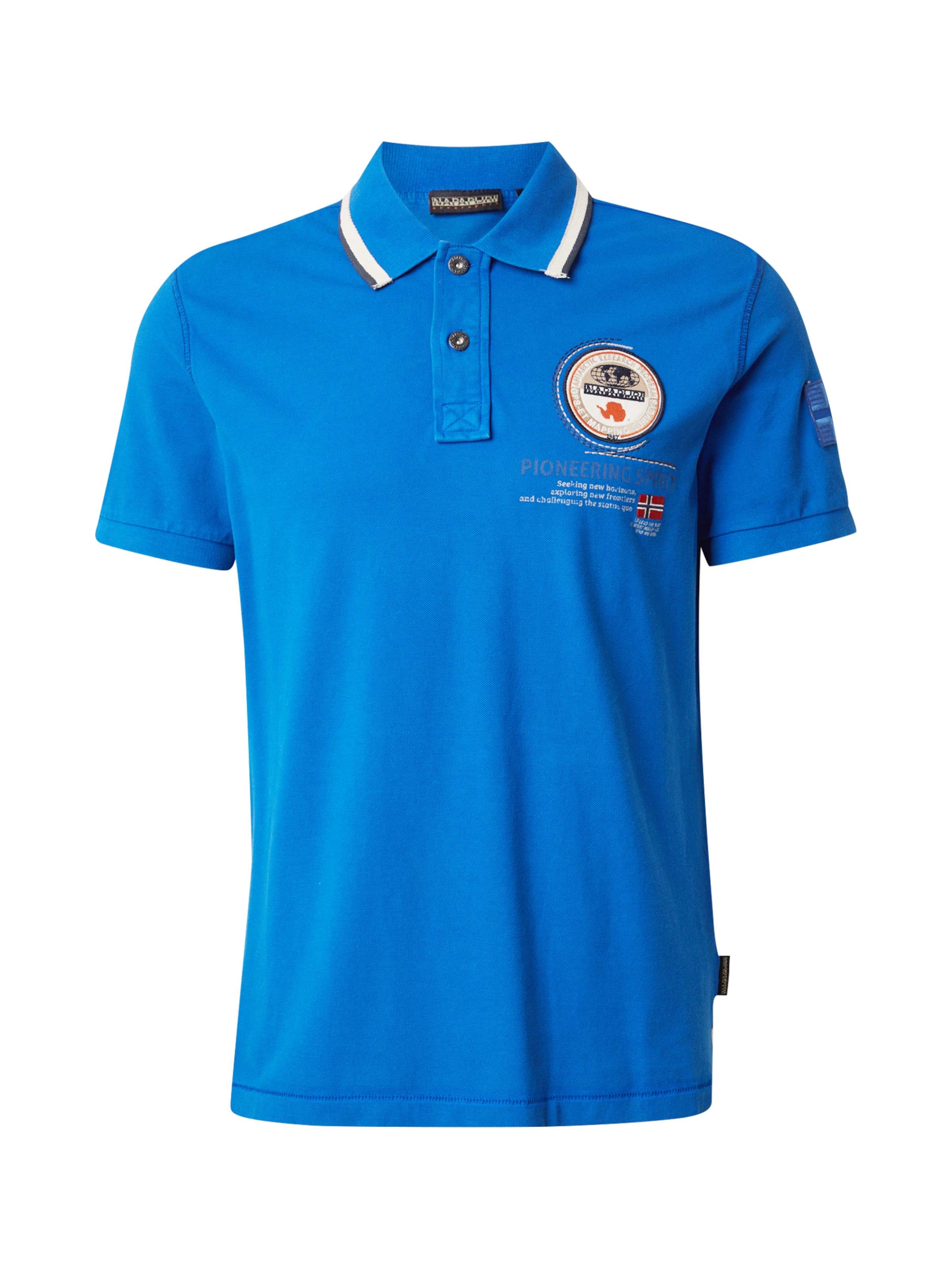 T-Shirt 'GANDY' NAPAPIJRI en bleu : devant