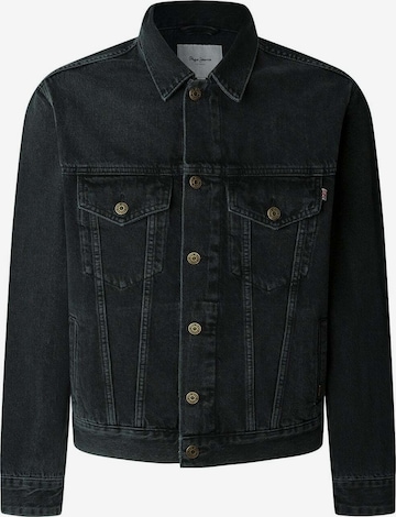 Pepe Jeans Tussenjas in Zwart: voorkant