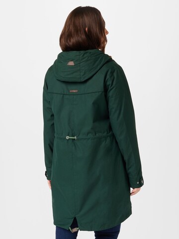 Parka mi-saison 'Canny' Ragwear Plus en vert