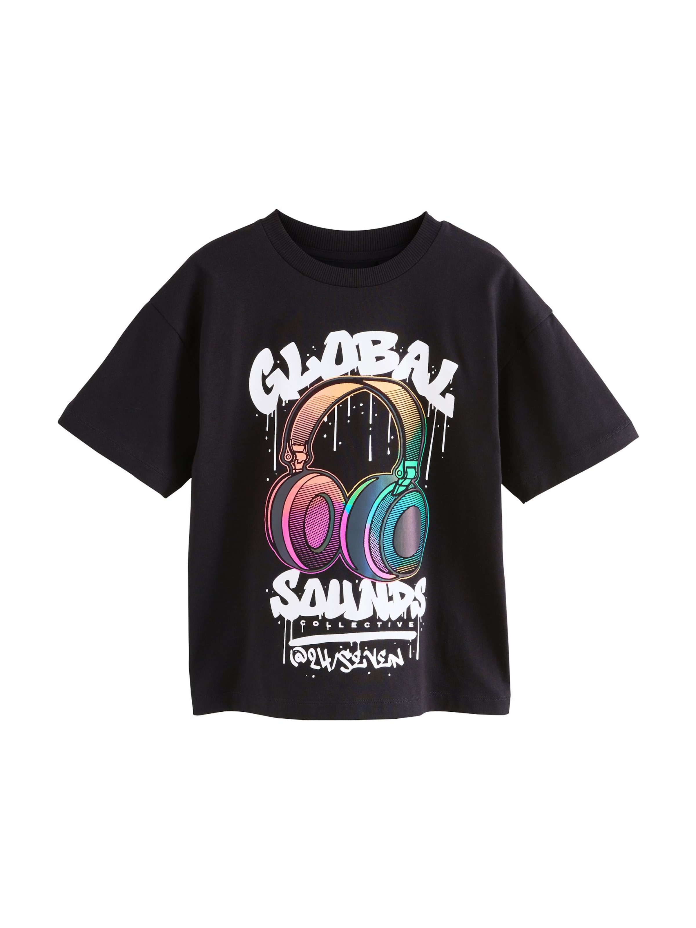 Next Тениска в черно: отпред