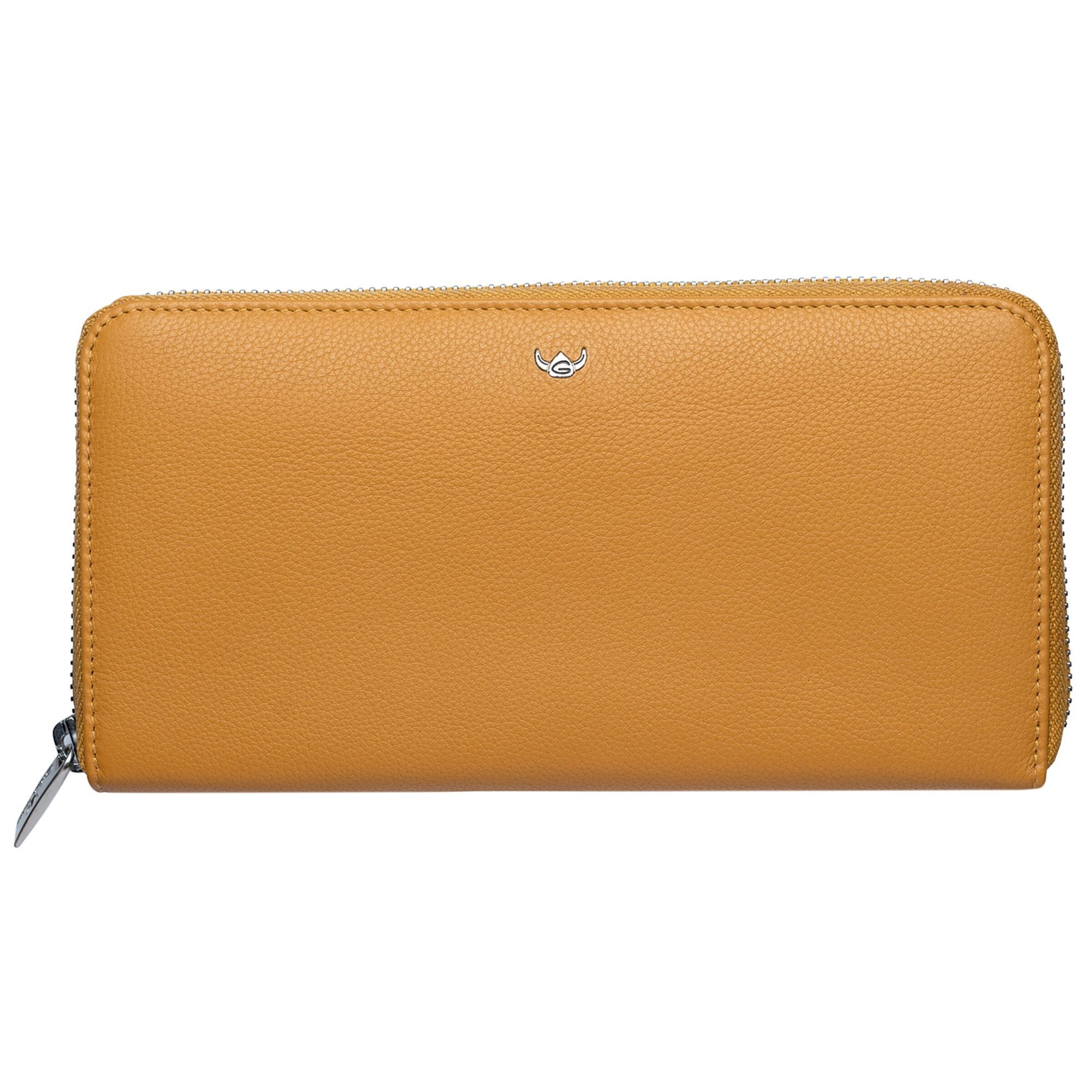 GOLDEN HEAD Portemonnee 'Madrid ' in Geel: voorkant