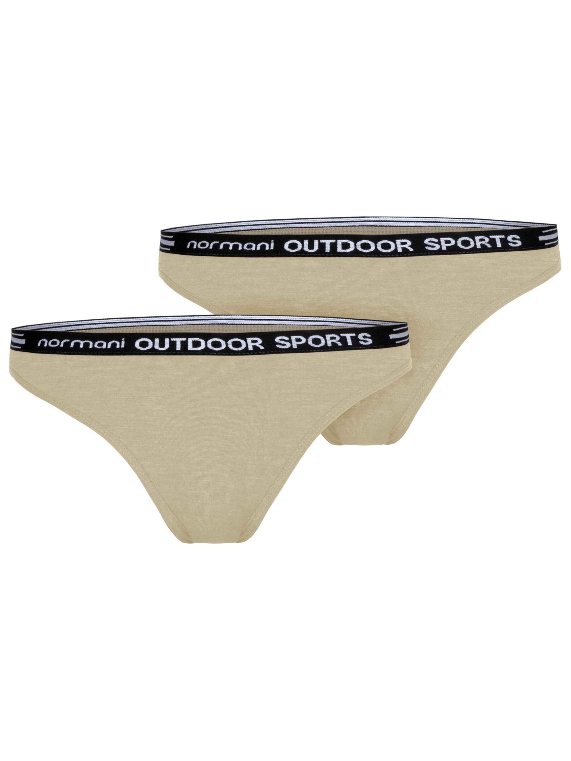 normani String 'Dubbo' in Beige: voorkant