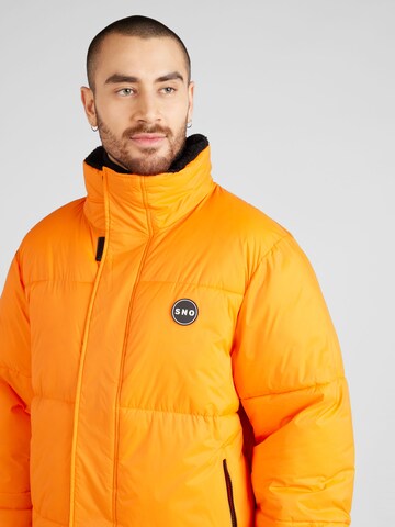 TOPMAN Zimní bunda – oranžová