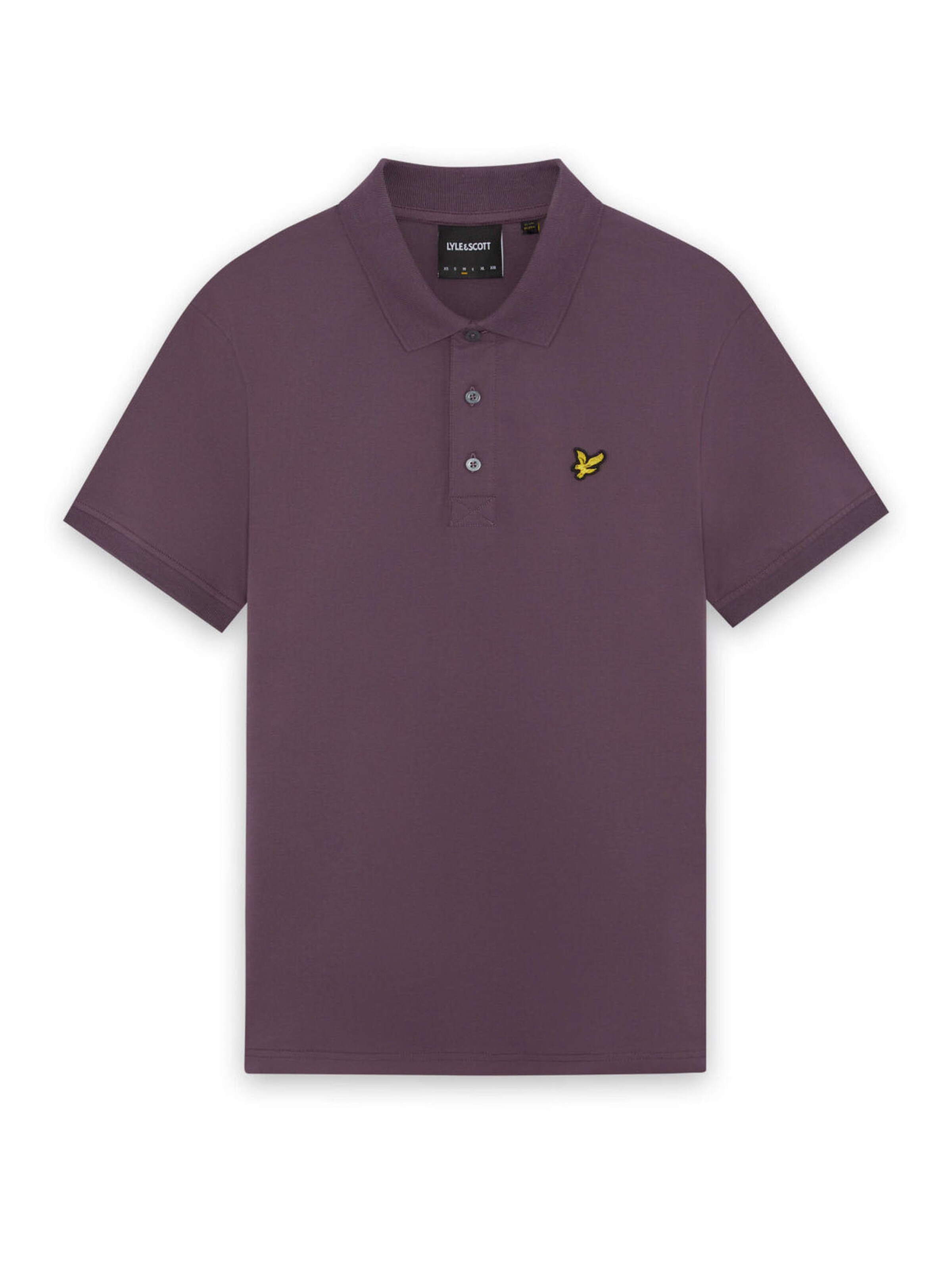 T-Shirt Lyle & Scott en violet : devant