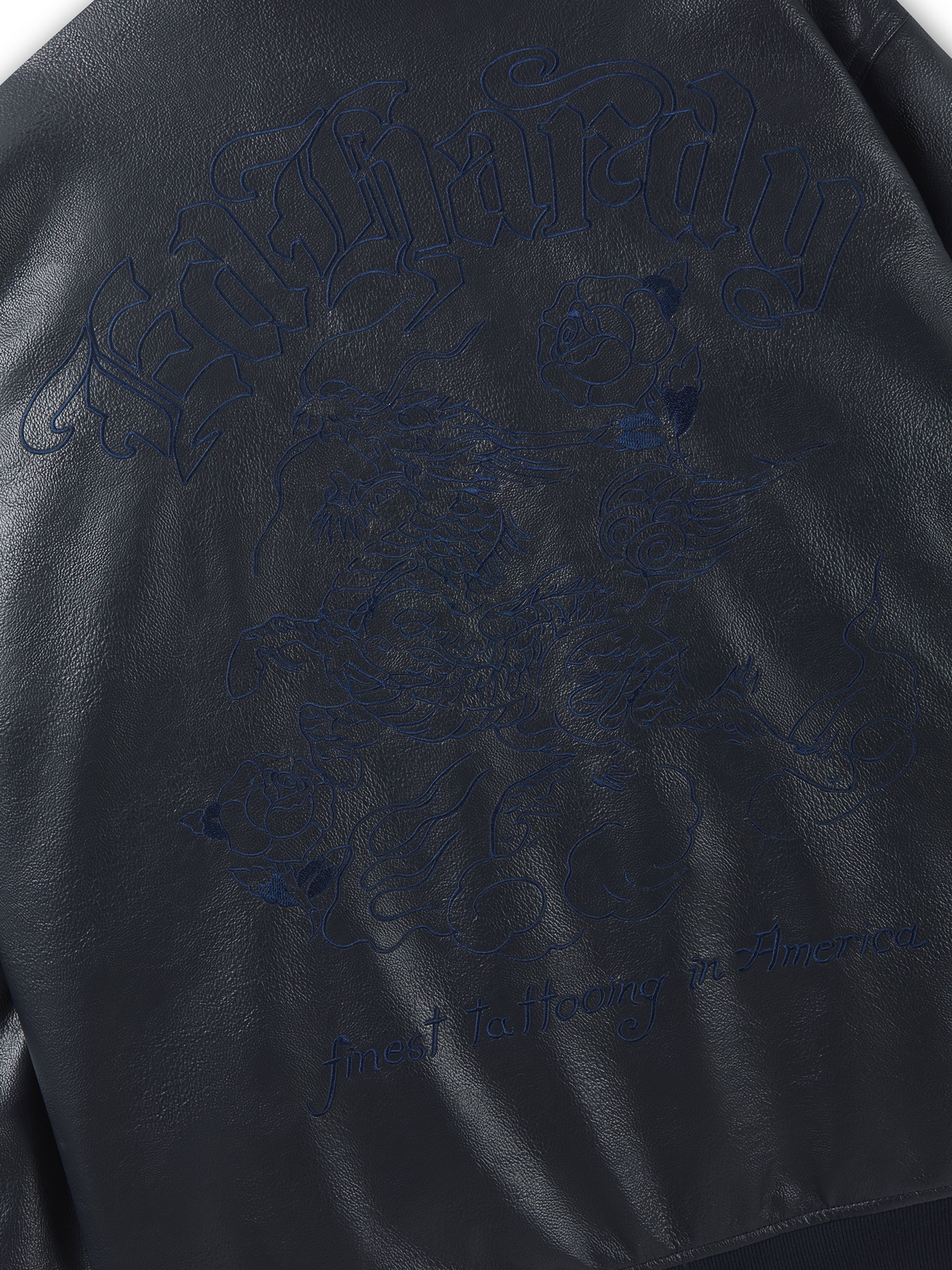 Ed Hardy Přechodná bunda – modrá: vrchní strana