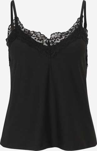 Vero Moda Petite Top 'MILLA' in Zwart: voorkant