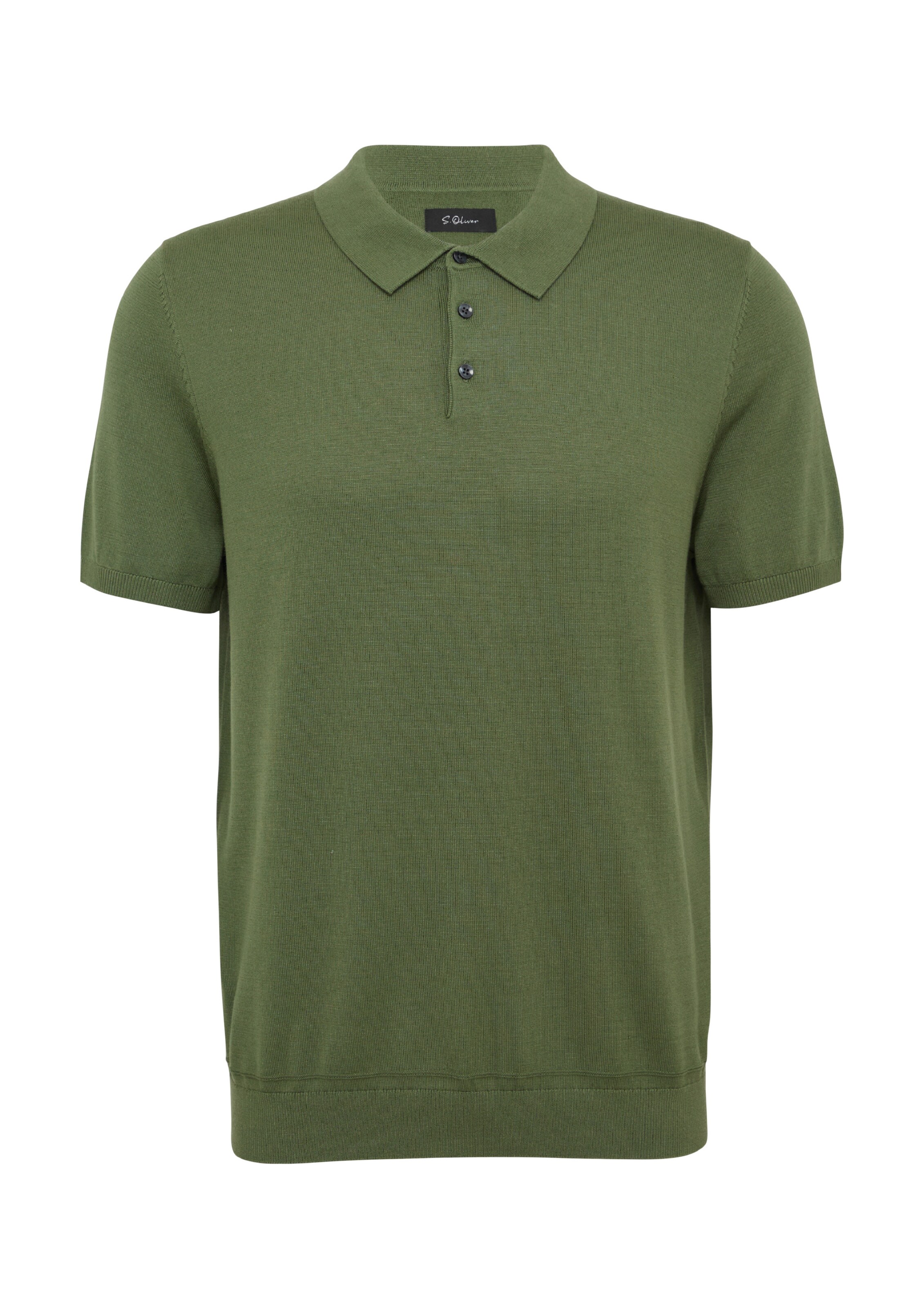 s.Oliver BLACK LABEL Trui in Groen: voorkant