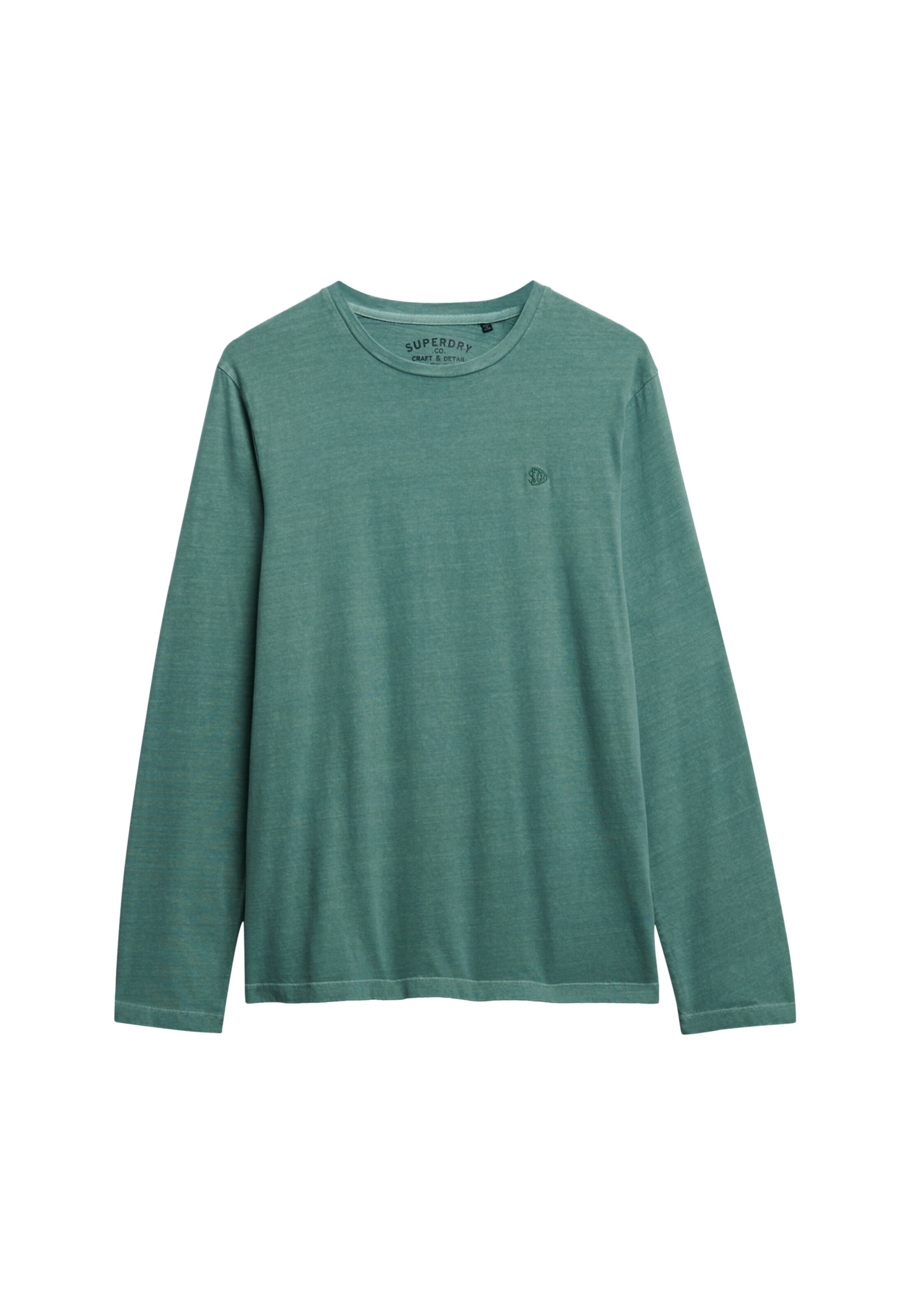Superdry & Co Shirt 'Essential' in Groen: voorkant