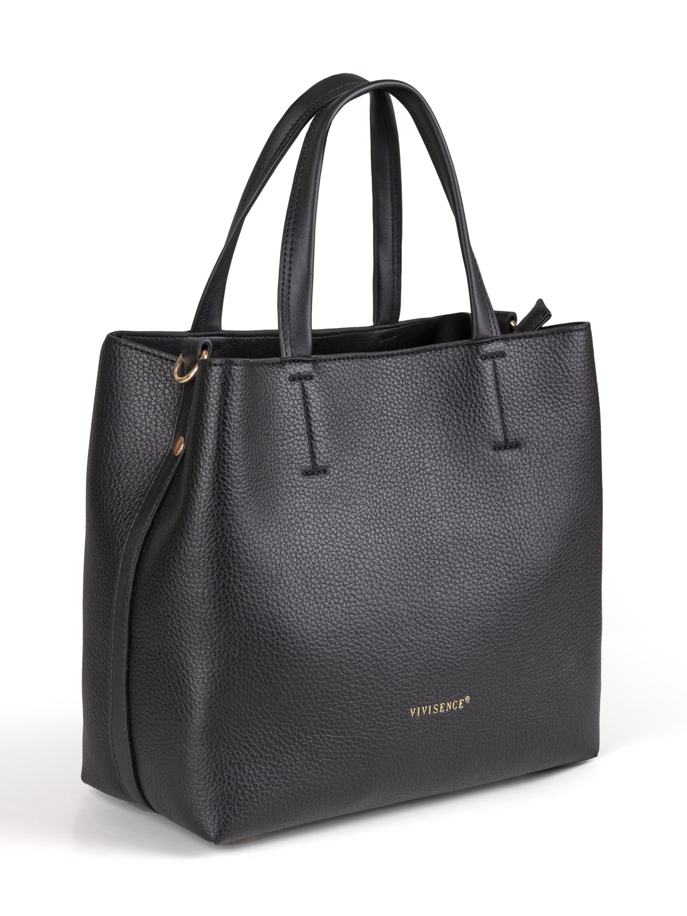 Vivisence Handtasche 'T0015'‌‌‌‌‌‌‌‌‌‌ in Schwarz