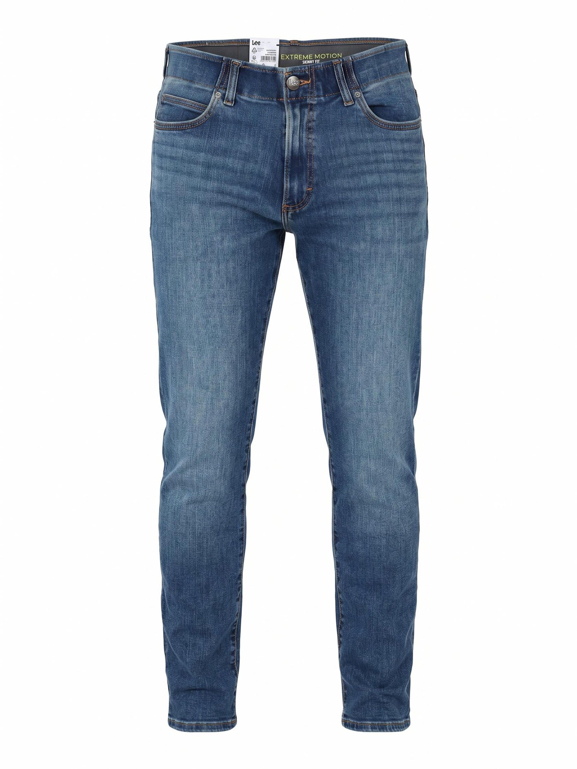 Lee Skinny Jeansy 'SUPERSTRETCH XM' w kolorze niebieski: przód