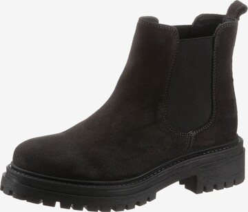 GEOX Chelsea boots in Zwart: voorkant