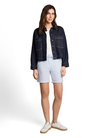 TOM TAILOR Slimfit Broek in Blauw