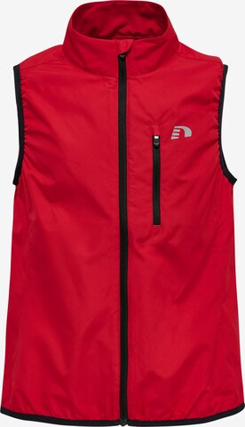 Gilet 'Core gilet' Newline en rouge : devant